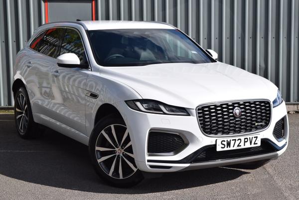 Used 2023 Jaguar F-PACE 2.0 D200 R-Dynamic SE 5dr Auto AWD White at SERE Motors