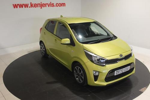 Used 2020 Kia Picanto 1.0 Zest Hatchback 5dr Petrol Manual Euro 6 (s/s) (4Seat) (66 bhp) Green at Ken Jervis