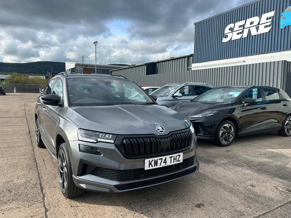 Used 2025 Skoda KAROQ 1.5 TSI Sportline 5dr DSG Grey at SERE Motors