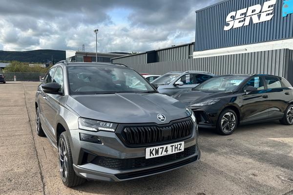 Used 2025 Skoda KAROQ 1.5 TSI Sportline 5dr DSG Grey at SERE Motors