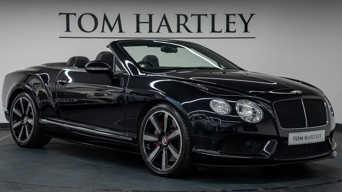 Used 2014 Bentley Continental GTC V8 S Mulliner Onyx Black Metallic at Tom Hartley