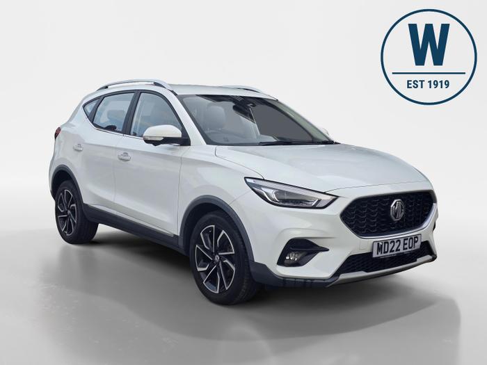 Used 2022 MG MG ZS 1.5 VTi-TECH Exclusive SUV 5dr Petrol Manual Euro 6 (s/s) (106 ps) White at Gravells