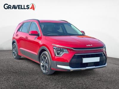Used 2024 Kia NIRO 1.6h GDi 2 SUV 5dr Petrol Hybrid DCT Euro 6 (s/s) (127 bhp) RUNWAY RED at Gravells