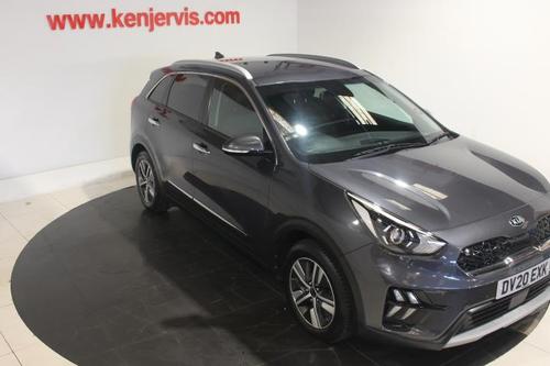 Used 2020 Kia Niro 1.6 GDi 8.9kWh 3 SUV 5dr Petrol Plug-in Hybrid DCT Euro 6 (s/s) (139 bhp) Grey at Ken Jervis