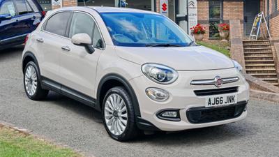 Used 2017 Fiat 500X 1.4 MultiAir Lounge SUV 5dr Petrol AUTOMATIC Euro 6 (s/s) (140 ps)**WITH VERY LOW MILEAGE, 5 SERVICES,  ULEZ COMPLIANT** at Motorhouse Coleford