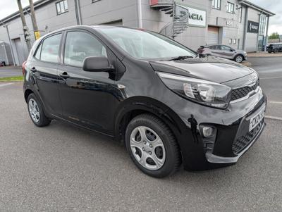 Used 2024 Kia PICANTO 1.0 DPi 1 Hatchback 5dr Petrol Manual Euro 6 (s/s) (66 bhp) MIDNIGHT BLACK at Gravells