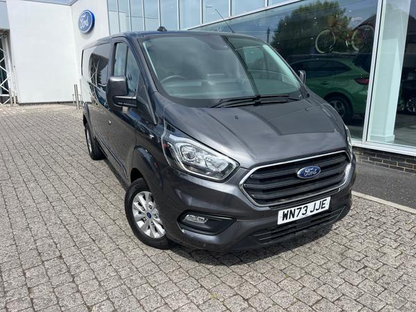Used 2023 Ford Transit Custom 2.0 320 EcoBlue Limited Panel Van 5dr Diesel Auto L2 H1 Euro 6 (170 ps) at Dinnages