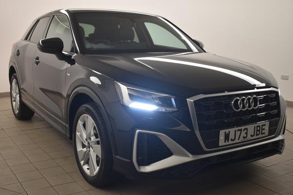 Used 2023 Audi Q2 35 TFSI S Line 5dr S Tronic Black at SERE Motors