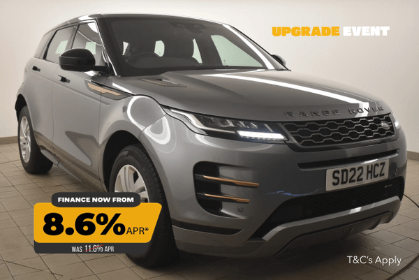 Used 2022 Land Rover RANGE ROVER EVOQUE 2.0 P250 R-Dynamic S 5dr Auto Grey at SERE Motors