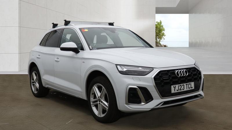 White 2023 Audi Q5 All-wheel drive Automatic