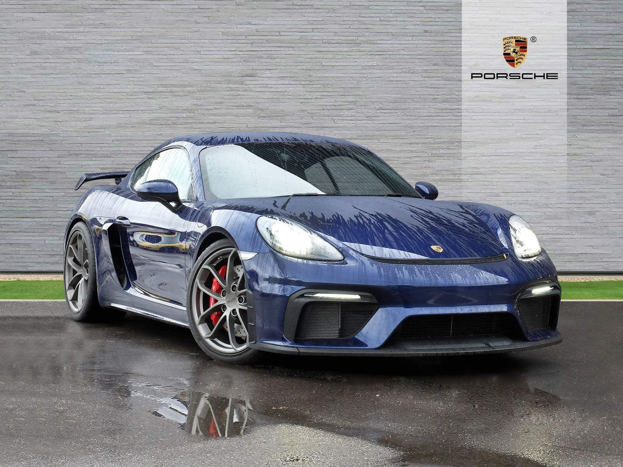 2022 porsche cayman blue