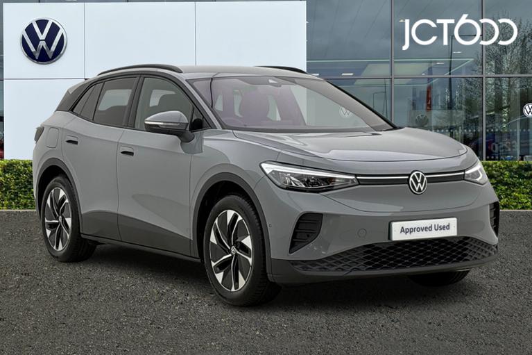 Used 2025 VOLKSWAGEN ID.4 Pure 52kWh Match SUV 5dr Electric Auto (170 ps) Grey at JCT600