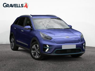Used 2021 Kia E-NIRO 64kWh 4+ SUV 5dr Electric Auto (201 bhp) yacht blue at Gravells