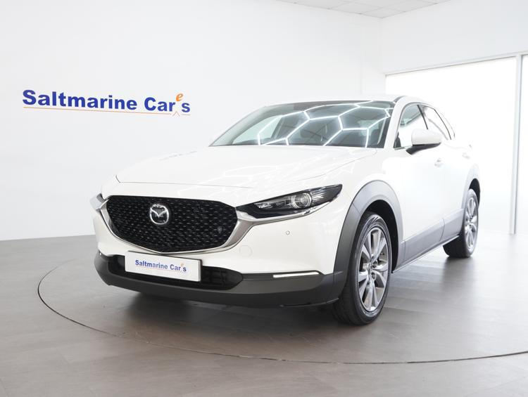 Used 2020 Mazda CX-30 GT Sport  (122 ps) Snowflake White Pearl at #sitename#