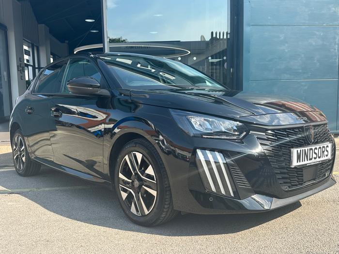 Used 2025 Peugeot 208 1.2 PureTech Allure Hatchback 5dr Petrol Manual Euro 6 (s/s) (100 ps) Black at Gravells