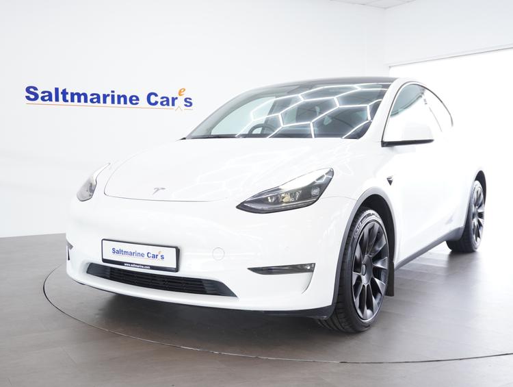 Used 2022 TESLA Model Y (Dual Motor) Long Range SUV 5dr Electric Auto 4WDE (384 bhp) White at #sitename#