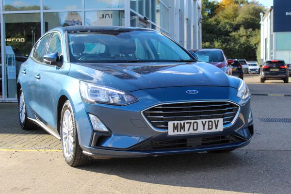 Used 2021 Ford Focus 1.0T EcoBoost MHEV Titanium Edition Hatchback 5dr Petrol Manual Euro 6 (s/s) (125 ps) at Richard Sanders