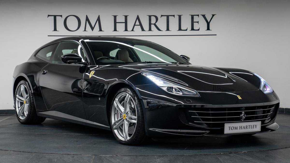 Used 2019 Ferrari GTC4Lusso V12 Nero Daytona Metallic at Tom Hartley