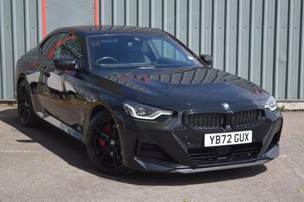 Used 2023 BMW 2 SERIES 220d MHT M Sport 2dr Step Auto Black at SERE Motors