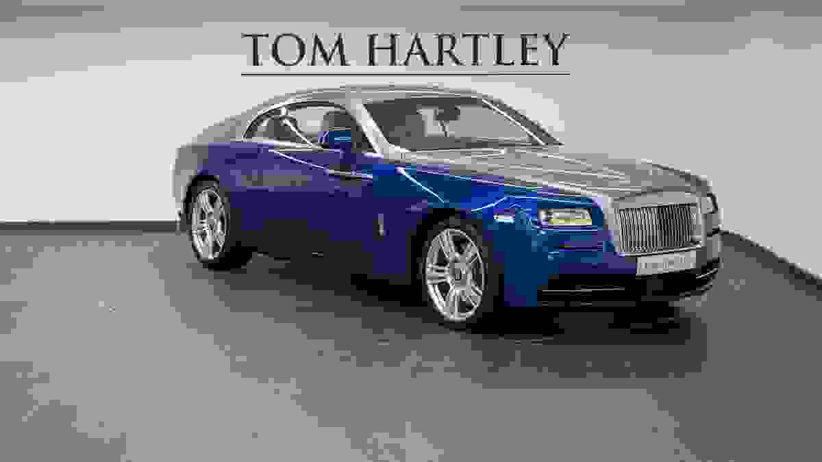 Used 2015 ROLLS ROYCE WRAITH V12 SILVER over Blue at Tom Hartley
