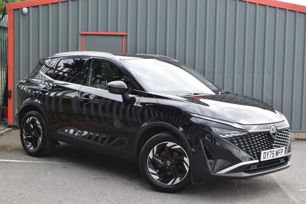 Used 2025 Nissan QASHQAI 1.3 DiG-T MH N-Connecta 5dr Black at SERE Motors