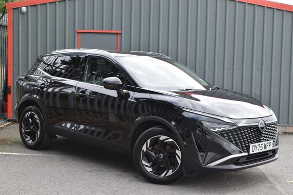 Used 2025 Nissan QASHQAI 1.3 DiG-T MH N-Connecta 5dr Black at SERE Motors