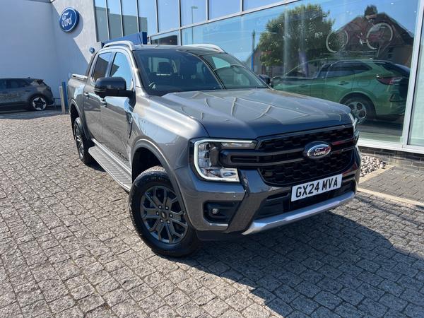Used 2024 Ford Ranger 2.0 TD EcoBlue Wildtrak Pickup Double Cab 4dr Diesel Auto 4WD Euro 6 (s/s) (205 ps) at Dinnages