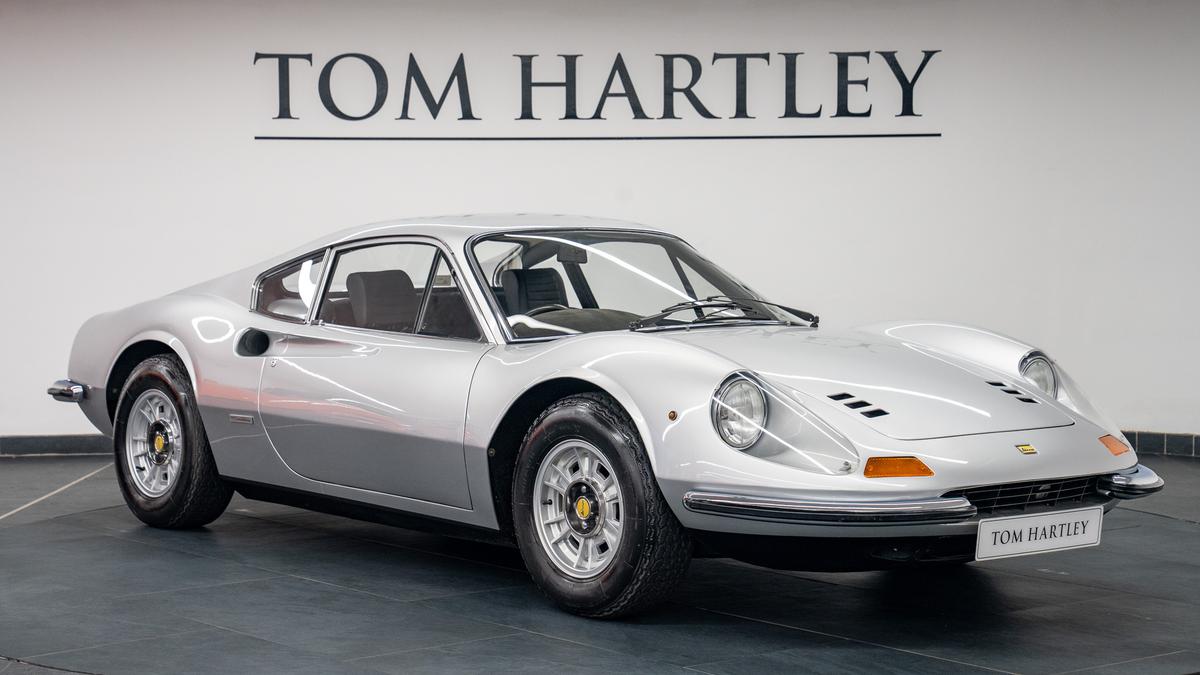 Used 1972 Ferrari Dino 246 GT Argento Auteil at Tom Hartley