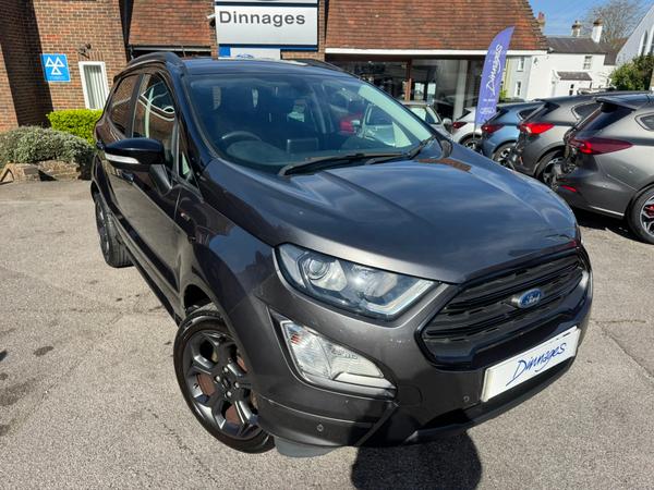 Used 2019 Ford EcoSport 1.0T EcoBoost GPF ST-Line SUV 5dr Petrol Manual Euro 6 (s/s) (125 ps) Magnetic at Dinnages