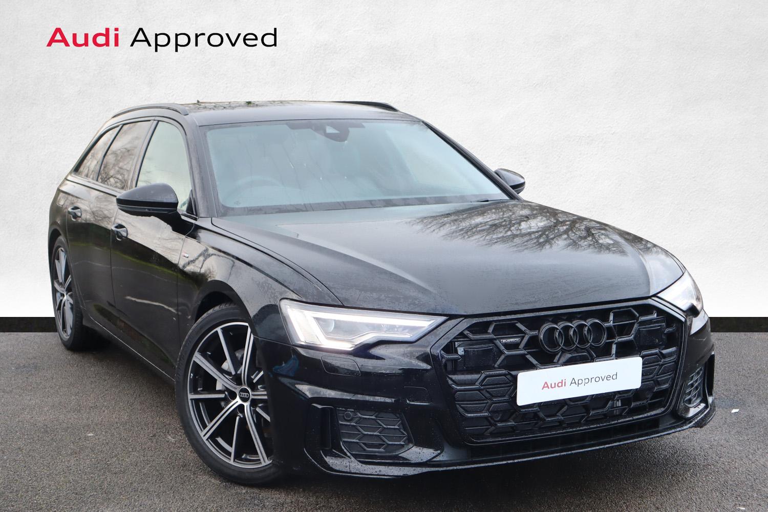 Audi a6 deals estate black edition