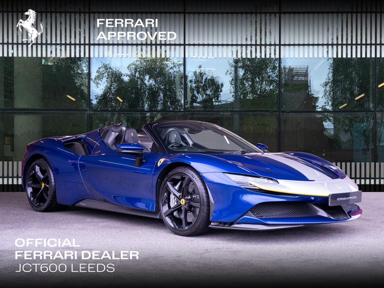 Used 2021 FERRARI Sf90 SPIDER ASSETTO FIORANO BLUE at JCT600