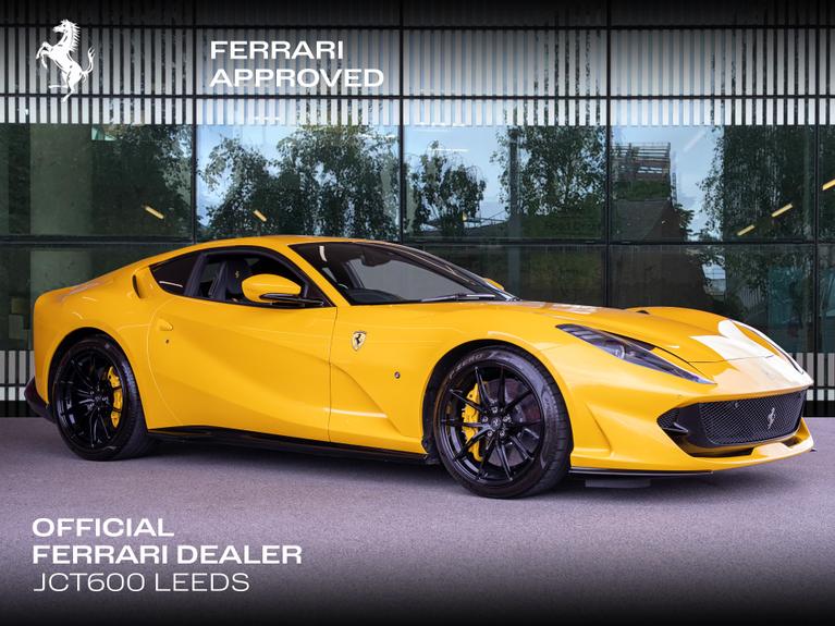 Used 2020 FERRARI 812 Superfast 6.5 V12 Coupe 2dr Petrol F1 DCT Euro 6 (s/s) (800 ps) YELLOW at JCT600