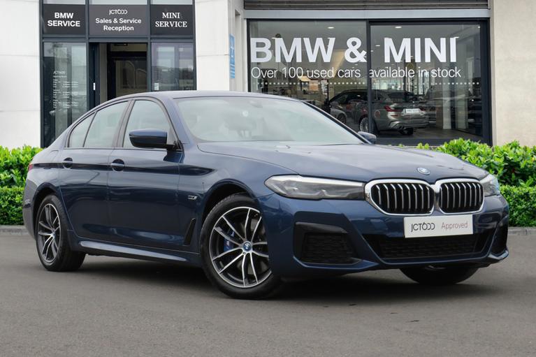 Used 2023 BMW 5 Series 530E XDRIVE M SPORT Phytonic Blue at JCT600