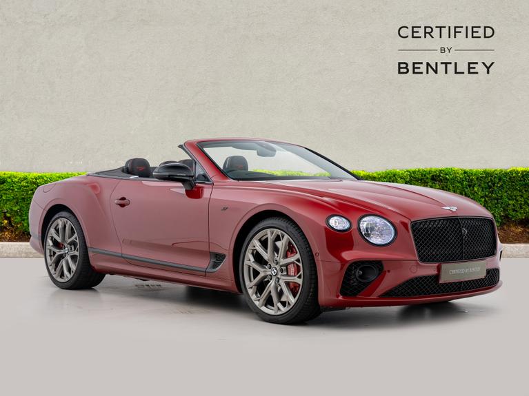 Used 2024 BENTLEY Continental GTC S V8 RED at JCT600