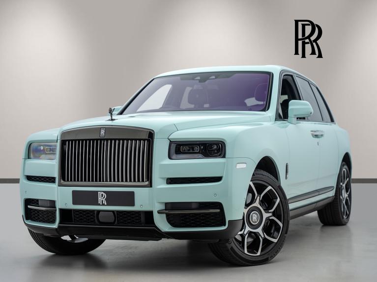 Used 2023 ROLLS-ROYCE Cullinan 6.75 V12 Black Badge SUV 5dr Petrol Auto 4WD Euro 6 (600 ps) Sagano Green at JCT600