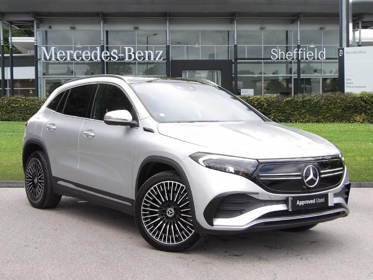 Used 2021 MERCEDES-BENZ Eqa EQA 250 66.5kWh AMG Line (Premium Plus) SUV 5dr Electric Auto (190 ps) Iridium Silver at JCT600