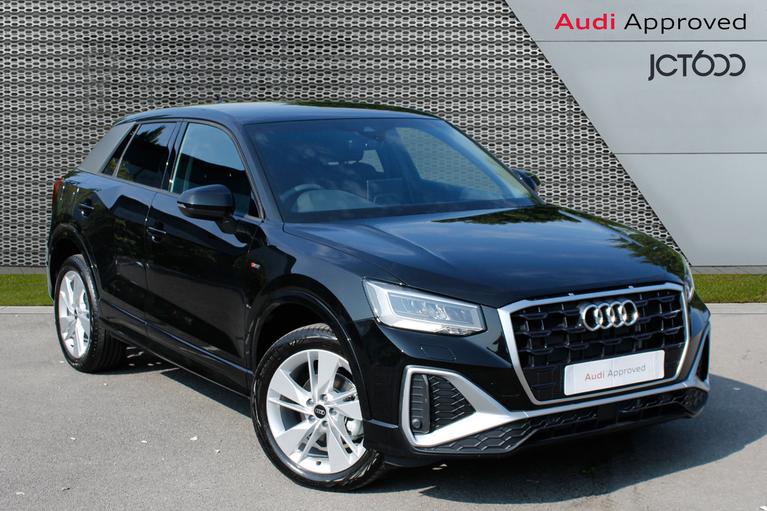 Used 2024 AUDI Q2 S Line 35TFSI 150PS Mythos Black at JCT600