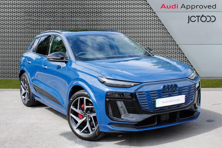 Used 2024 AUDI Q6 E-Tron Launch Edition etron quattro Ascari Blue at JCT600