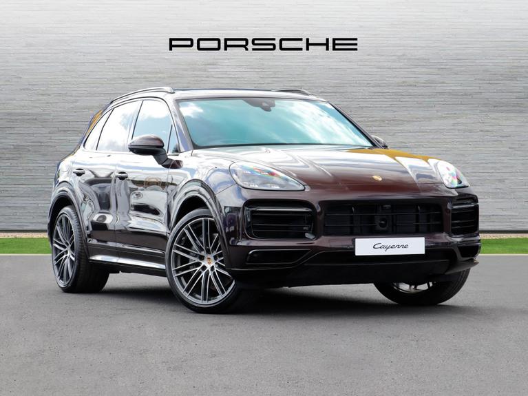 Used 2023 PORSCHE Cayenne 2.9T V6 S Platinum Edition SUV 5dr Petrol TiptronicS 4WD Euro 6 (s/s) (440 ps) Mahogany Metallic at JCT600