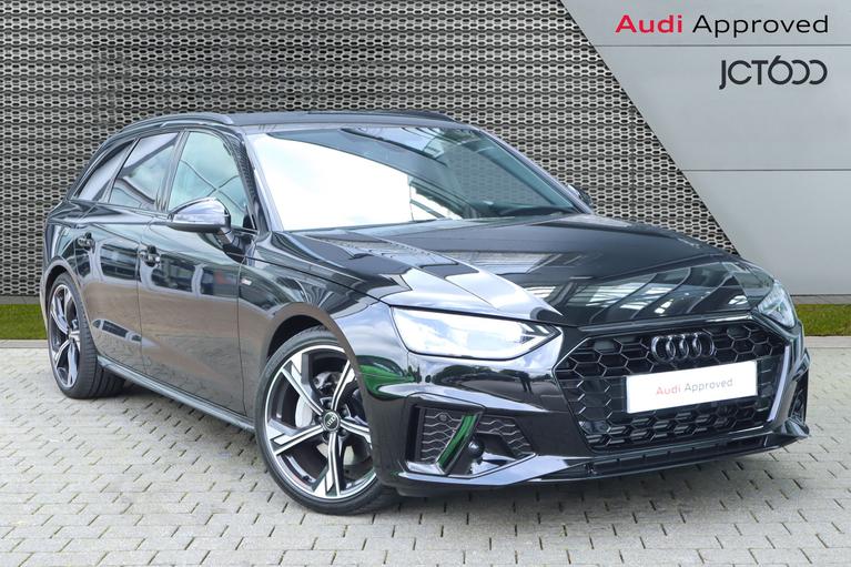 Used 2024 AUDI A4 Avant 2.0 TFSI 40 Black Edition Estate 5dr Petrol S Tronic Euro 6 (s/s) (204 ps) Black at JCT600