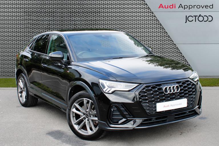 Used 2023 Audi Q3 Sportback Black Edition 45TFSIe 245PS S Tronic Mythos Black at JCT600