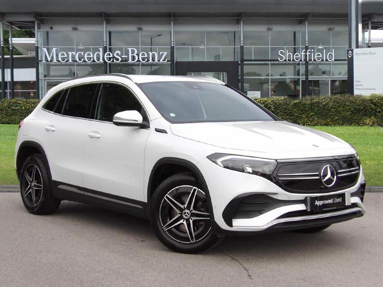 Used 2021 MERCEDES-BENZ Eqa EQA 250 66.5kWh AMG Line SUV 5dr Electric Auto (190 ps) White at JCT600