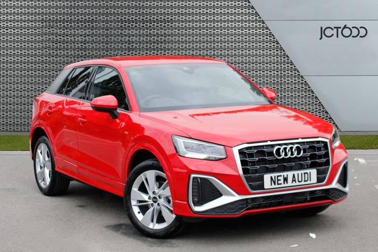 Used 1900 AUDI Q2 Audi Q2 S line 35 TFSI 150 PS S Tronic Progressive Red at JCT600