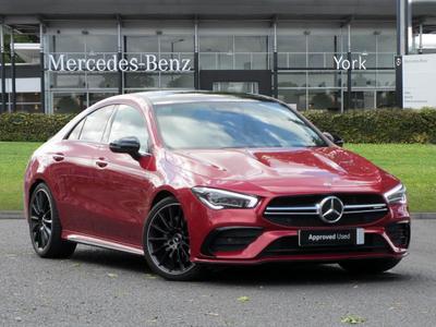 2020 MERCEDES-BENZ CLA Class 2.0 CLA35 AMG (Premium Plus) Coupe 4dr Petrol 7G-DCT 4MATIC Euro 6 (s/s) (306 ps) at JCT600