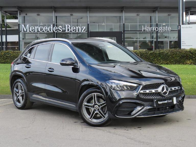 Used 2023 MERCEDES-BENZ GLA GLA 220d 4Matic AMG Line Executive 5dr Auto Cosmos black metallic at JCT600