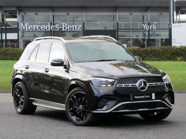 Used 2024 MERCEDES-BENZ Gle 3.0 GLE450dh MHEV AMG Line (Premium Plus) SUV 5dr Diesel Hybrid G-Tronic 4MATIC Euro 6 (s/s) (7 Seat) (389 ps) Black at JCT600