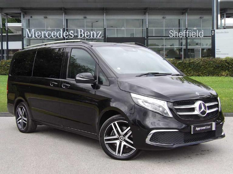 Used 2021 MERCEDES-BENZ V Class 2.0 V220d Sport MPV 5dr Diesel G-Tronic+ Euro 6 (s/s) 8 Seat LWB (163 ps) Black at JCT600