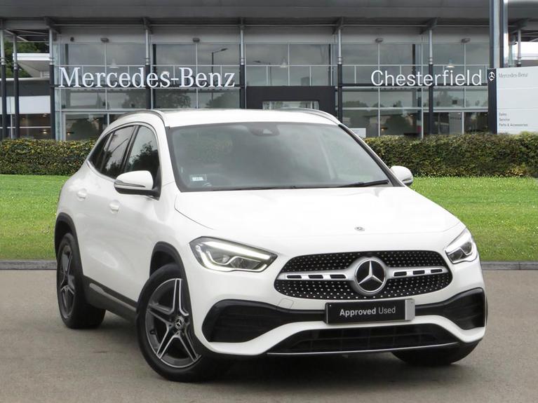 Used 2020 MERCEDES-BENZ GLA 1.3 GLA200 AMG Line SUV 5dr Petrol 7G-DCT Euro 6 (s/s) (163 ps) White at JCT600