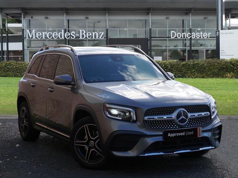 Used 2023 MERCEDES-BENZ GLB 1.3 GLB200 AMG Line (Executive) SUV 5dr Petrol 7G-DCT Euro 6 (s/s) (163 ps) Mountain Grey Metallic at JCT600