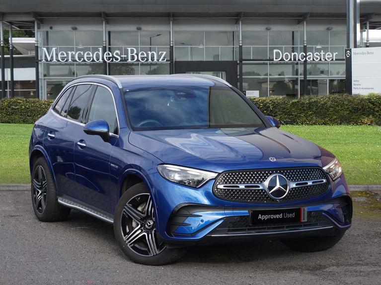 Used 2024 MERCEDES-BENZ Glc 2.0 GLC300dh MHEV AMG Line (Premium) SUV 5dr Diesel Hybrid G-Tronic+ 4MATIC Euro 6 (s/s) (291 ps) Blue at JCT600